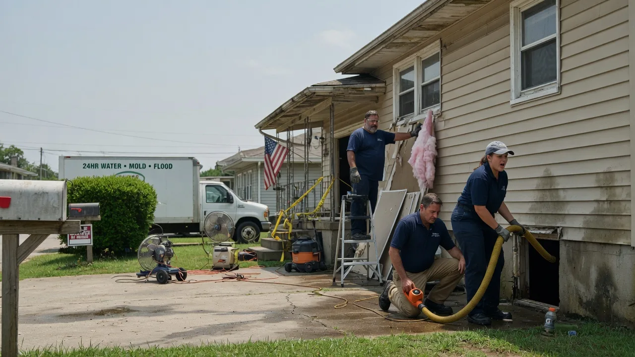 Water Damage Repair in Levant, ME near me